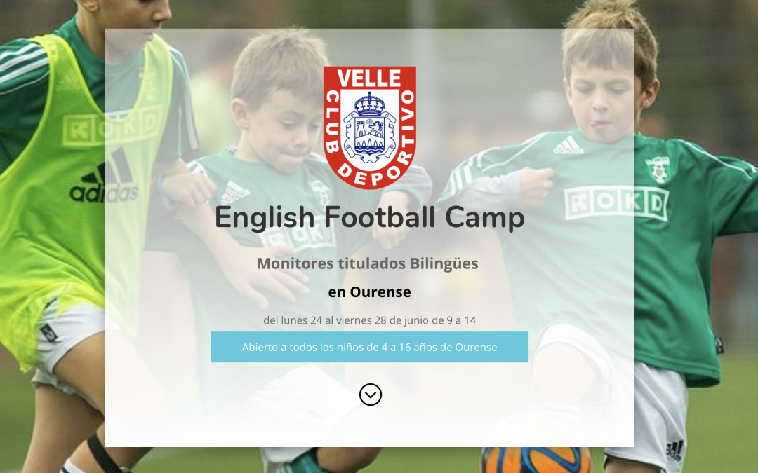 English Football Camp en Ourense – CD VELLE